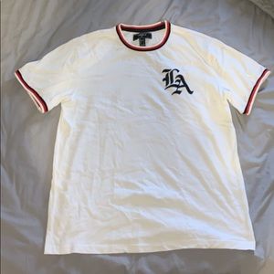 LA embroidered T-shirt